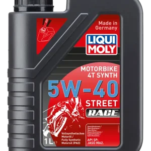 Korting Liqui Moly Motorbike 4T Synth 5w40 Street Race Motorolie 1 liter